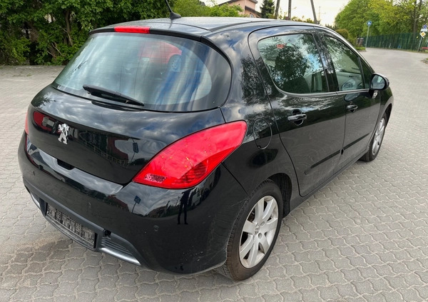 Peugeot 308 cena 13000 przebieg: 134193, rok produkcji 2011 z Siemiatycze małe 16